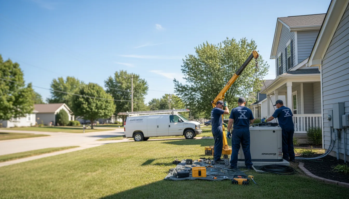 Generator Installation in Holly, MI near me